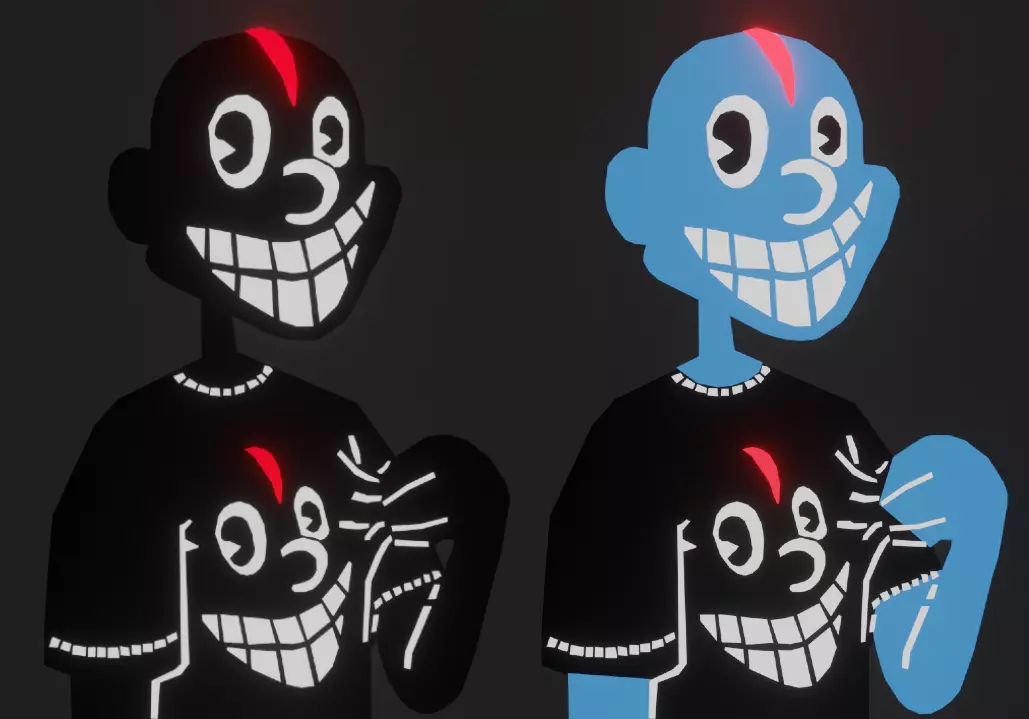 Lil Darkie Free low-poly 3D model_0