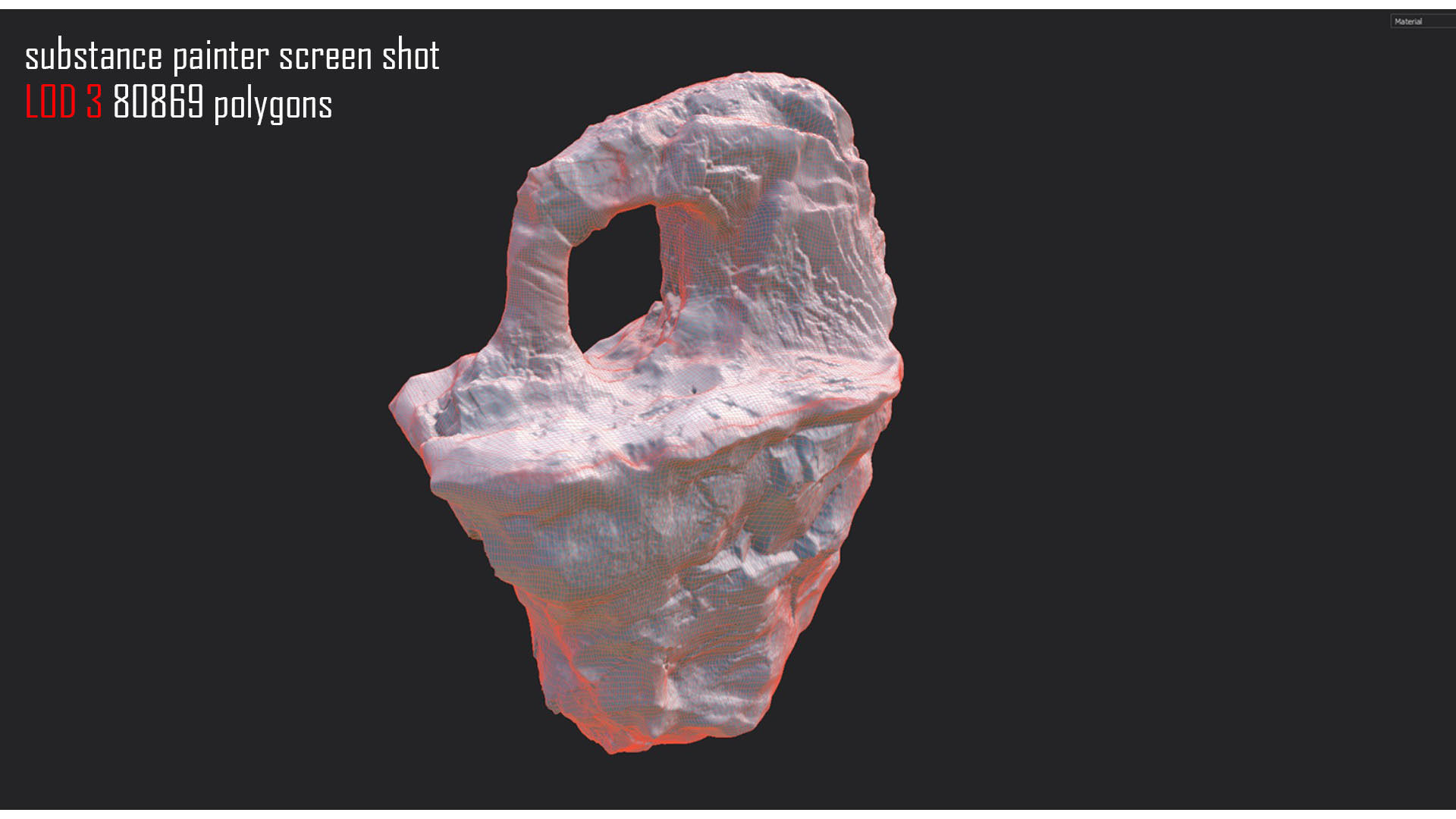 Iceberg model set - 3 models - Low and High poly versions Low-poly 3D model_15