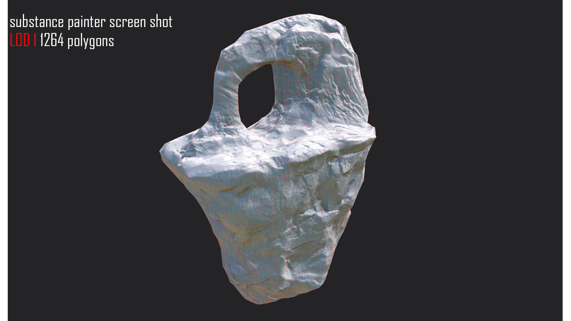 Iceberg model set - 3 models - Low and High poly versions Low-poly 3D model_13