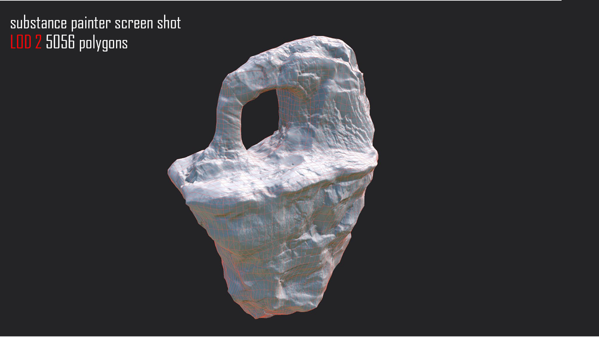 Iceberg model set - 3 models - Low and High poly versions Low-poly 3D model_14