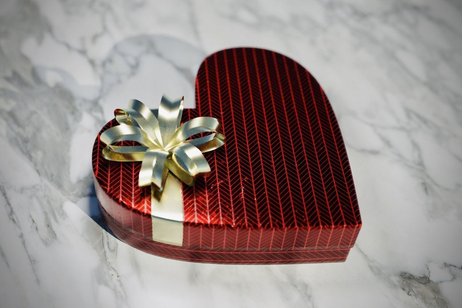 Shit Inside Heart Shape Gift Box  Low-poly 3D model_1