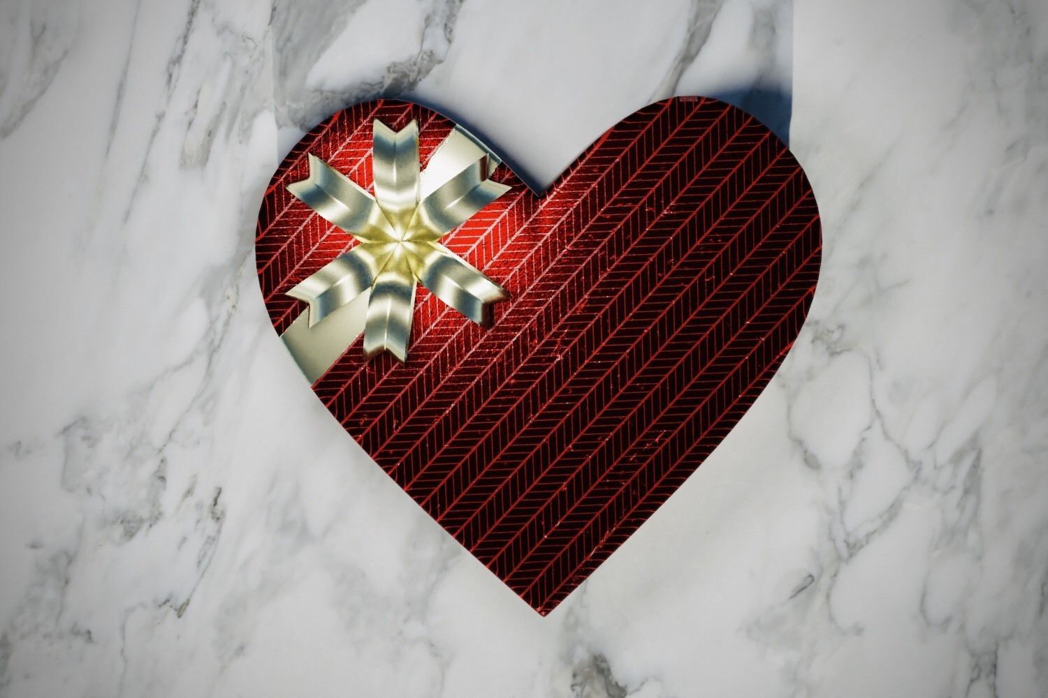 Shit Inside Heart Shape Gift Box  Low-poly 3D model_4