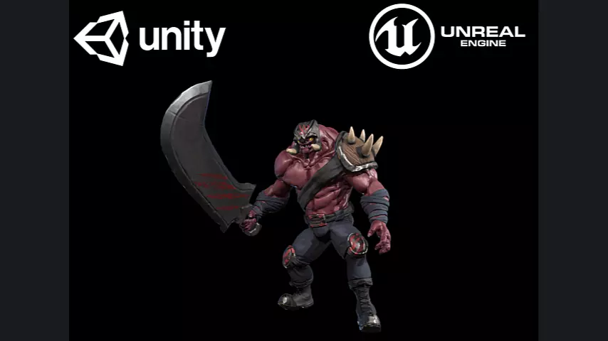 BigGuy Odin Low-poly 3D model