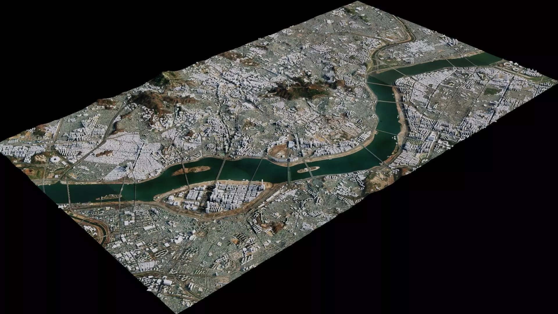 Seoul - South Korea 3D model_0