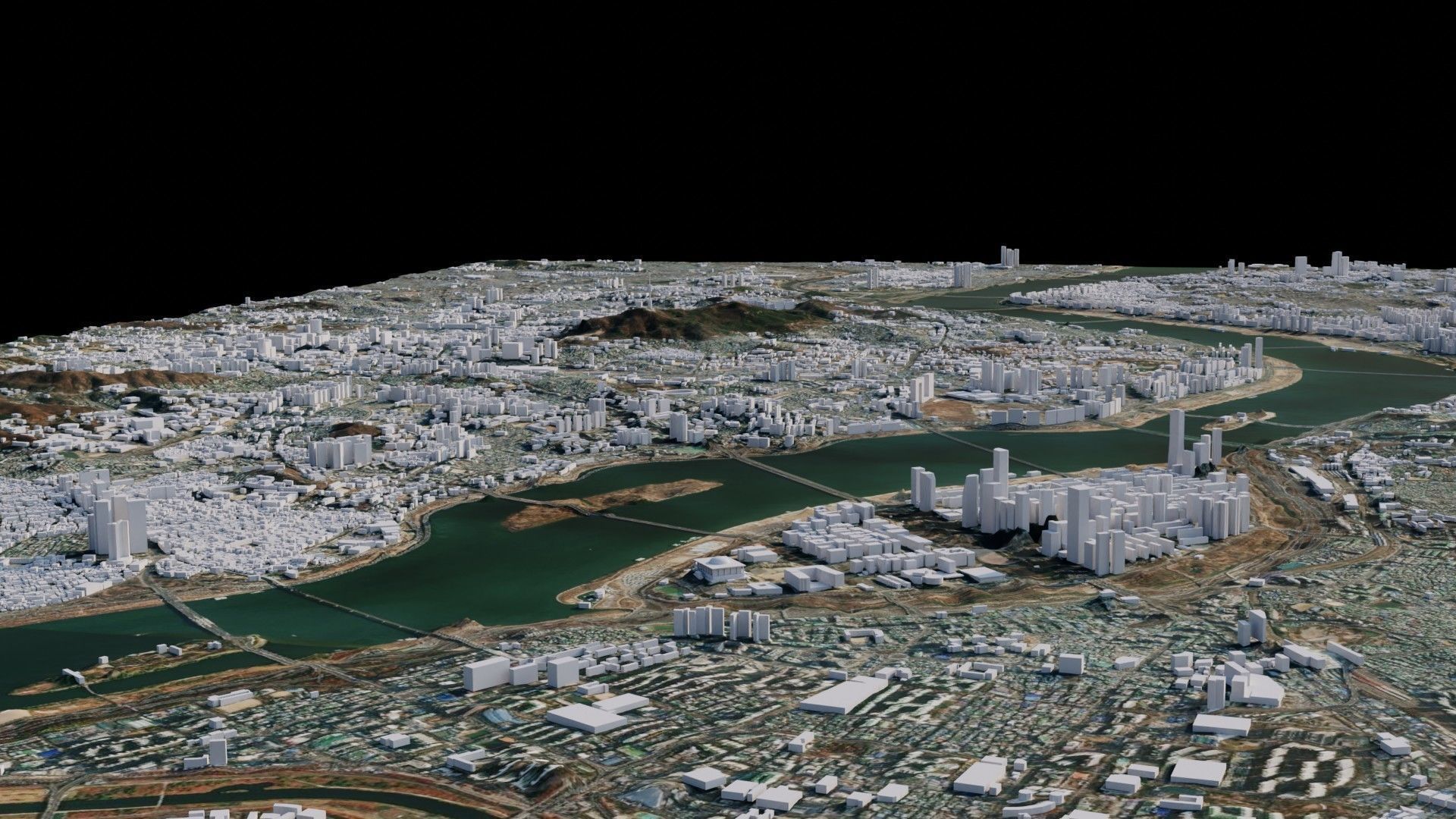 Seoul - South Korea 3D model_1