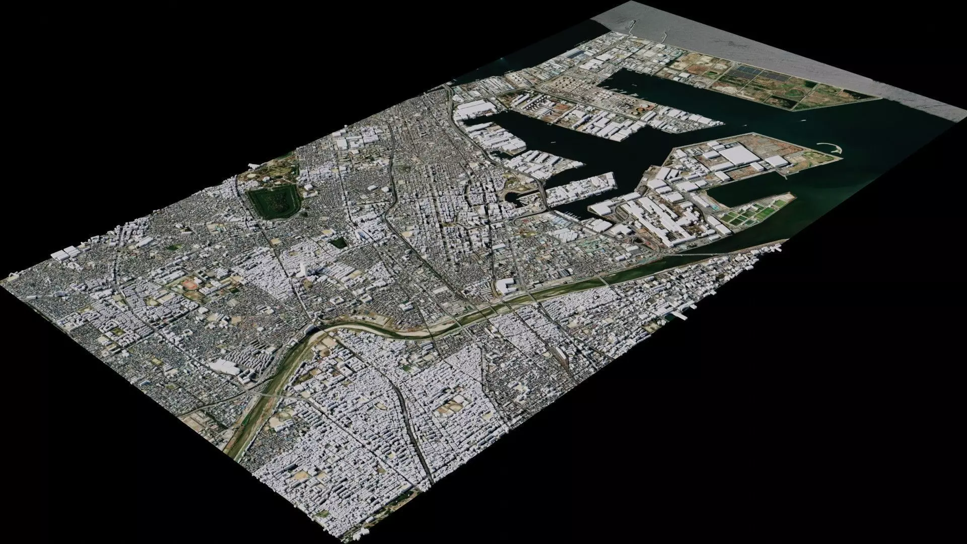 Sakai - Japan 3D model_0