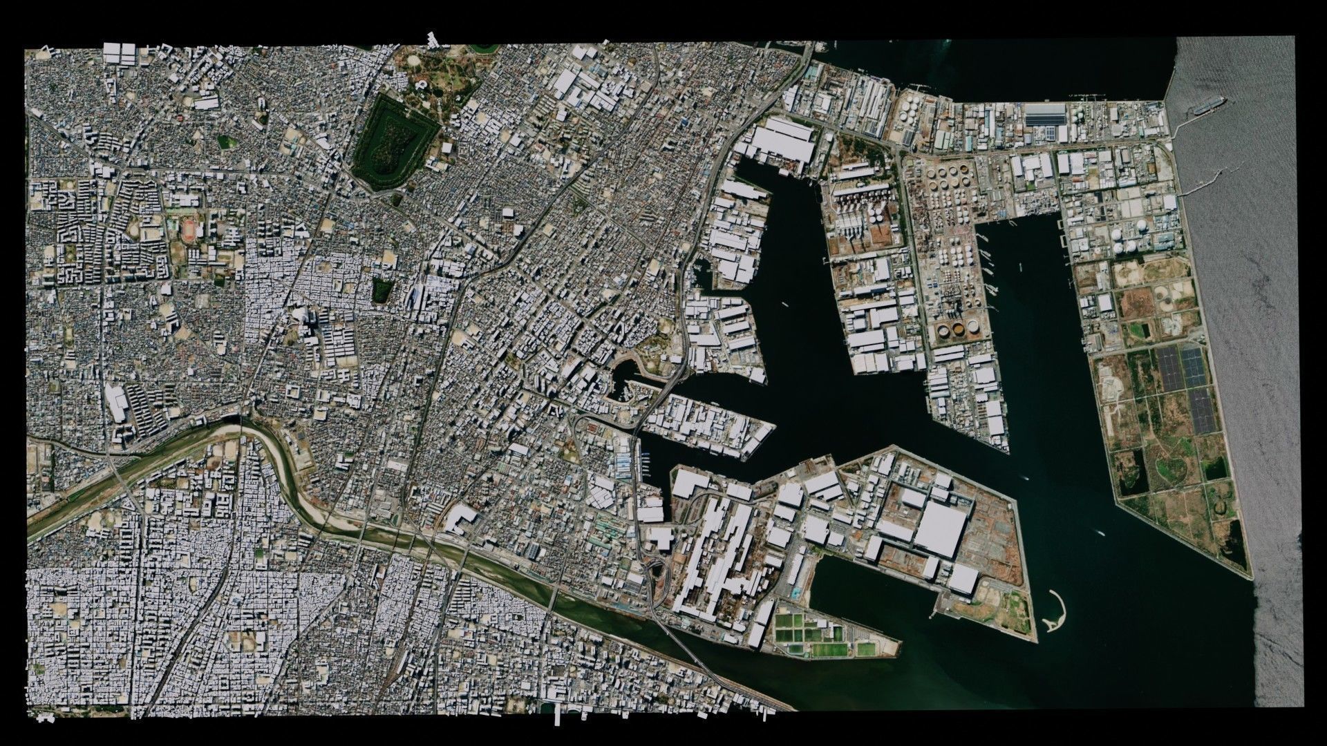 Sakai - Japan 3D model_2