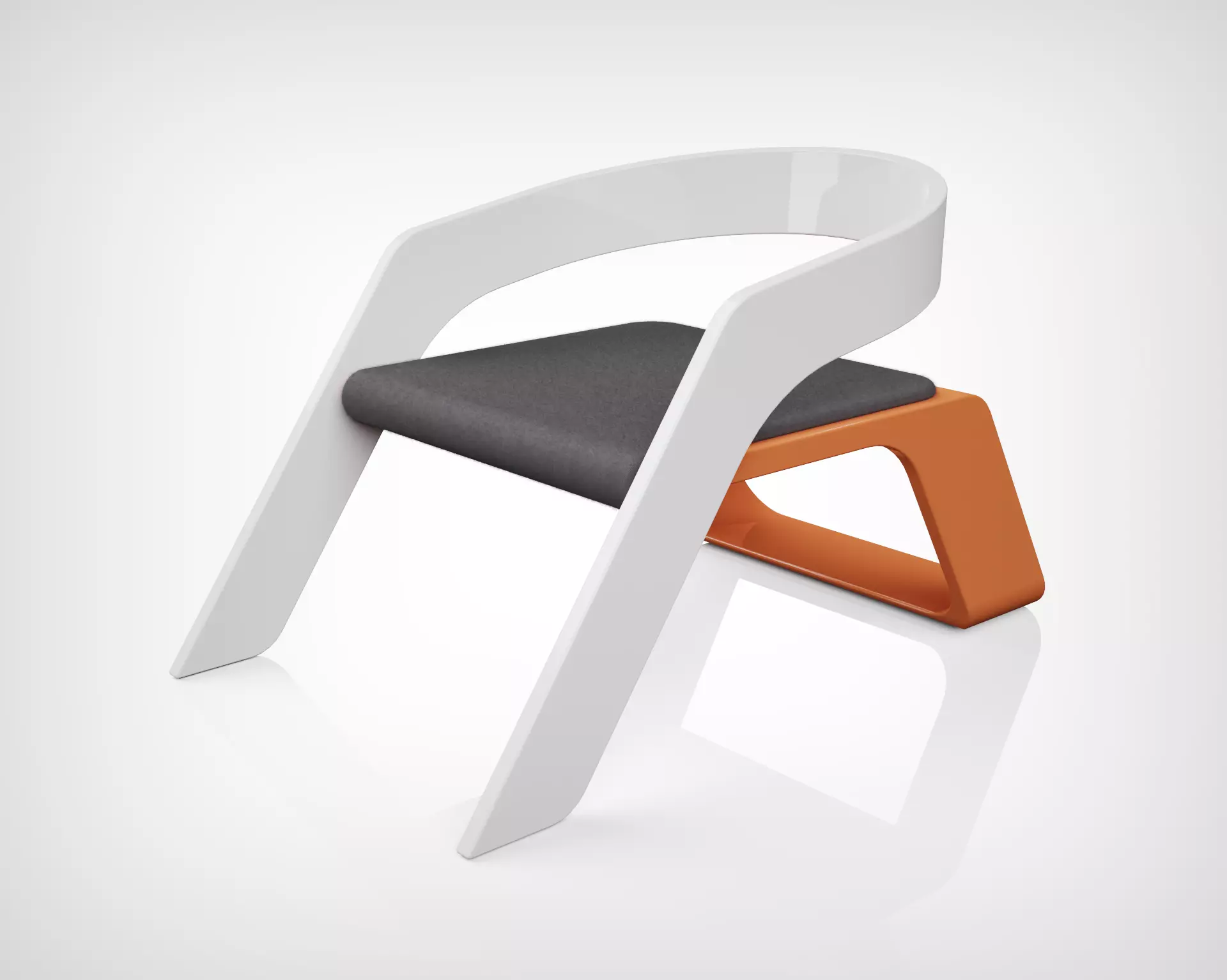 Alpha Chair 3D model_0