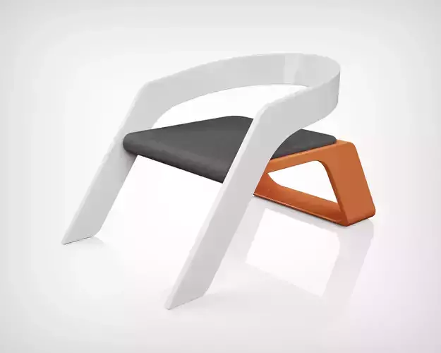 Alpha Chair 3D model