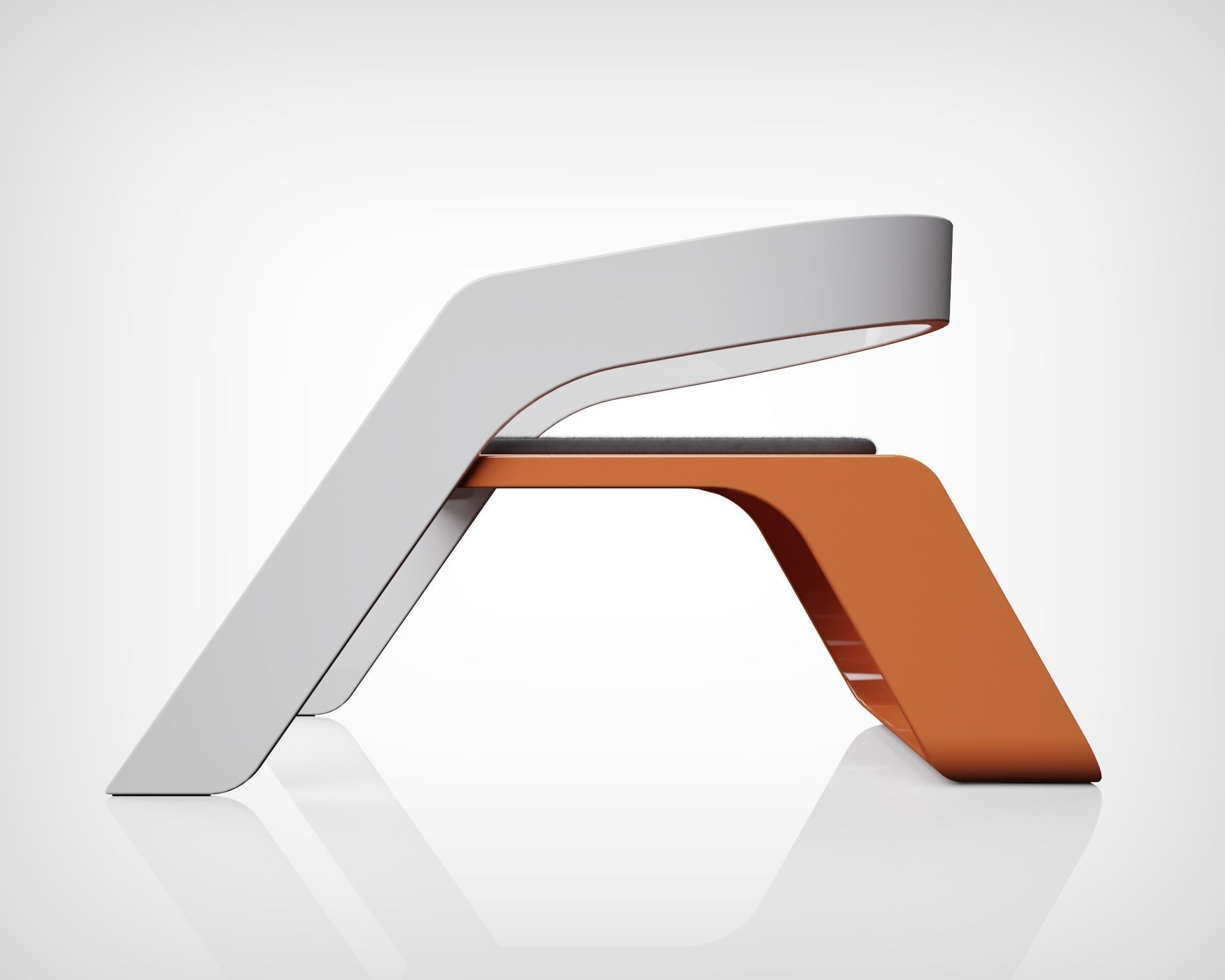 Alpha Chair 3D model_2