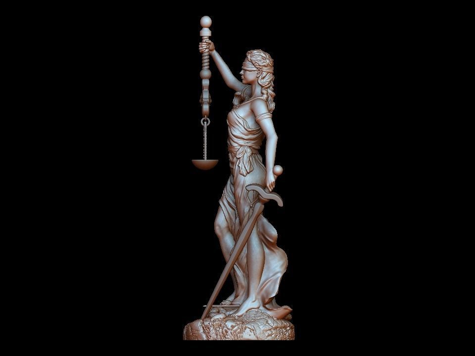 Themis statue 3D print model_20