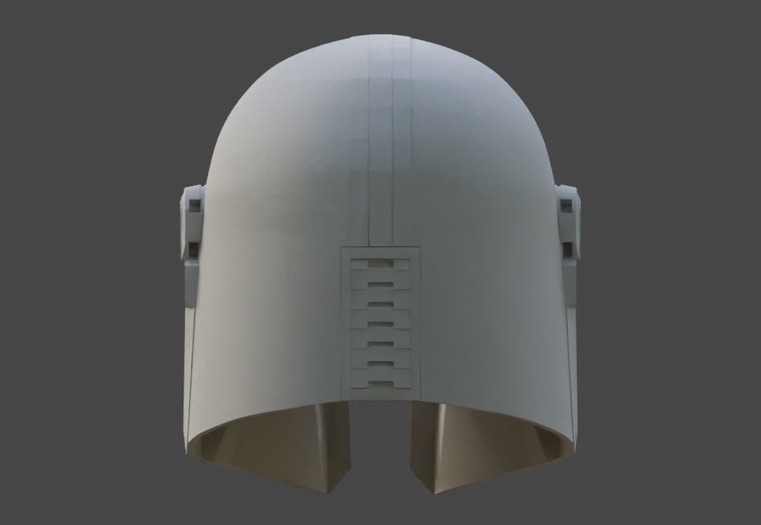 Mandalorian Helmet 3D Print Free 3D print model_2