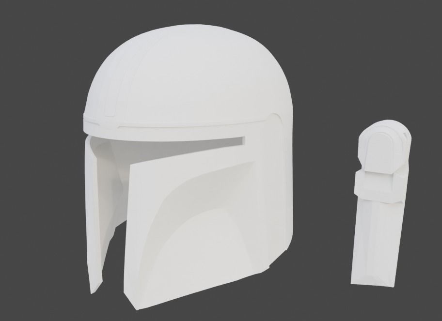 Mandalorian Helmet 3D Print Free 3D print model_4