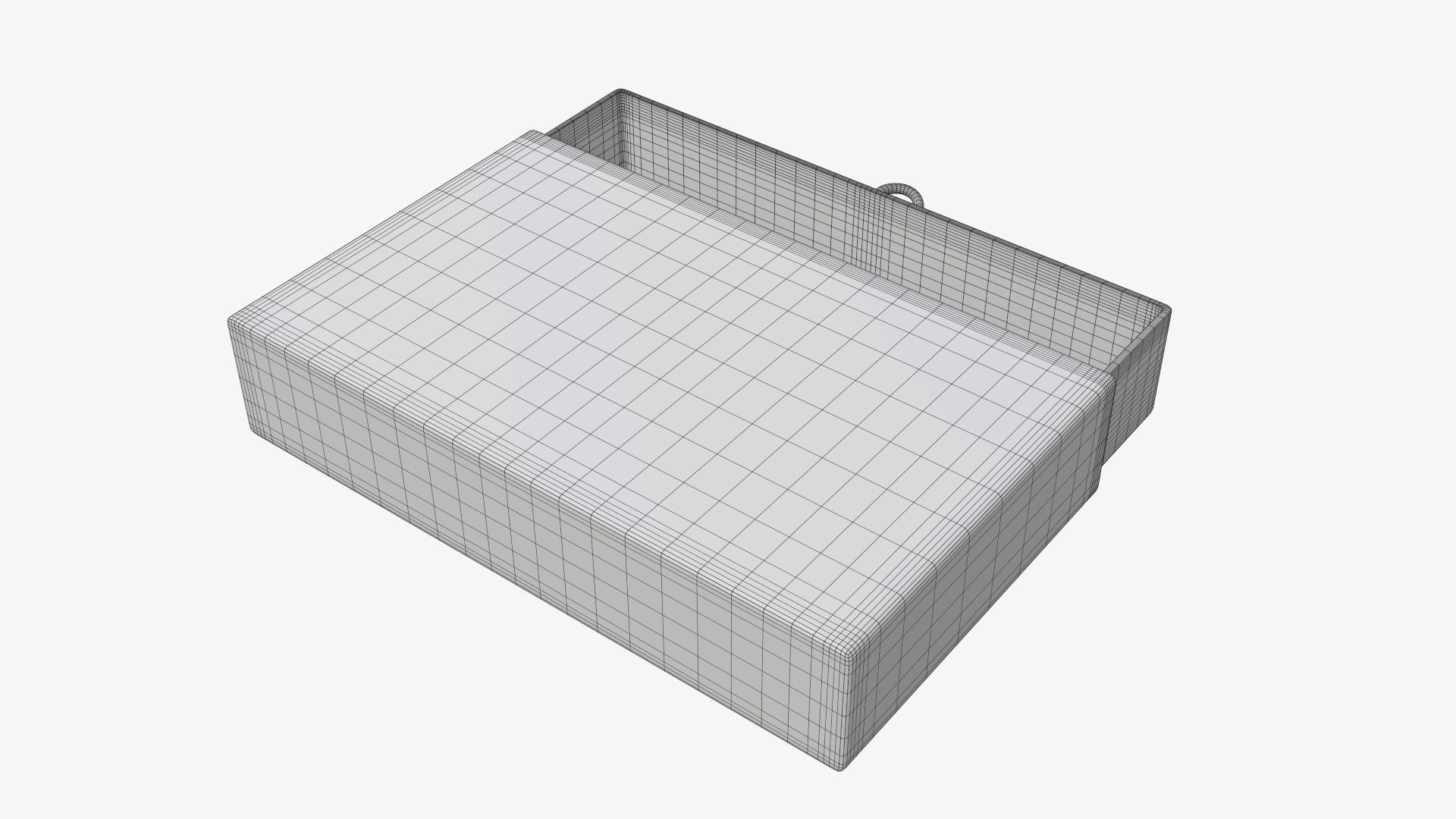 Drawer cardboard gift box 01 3D model_6