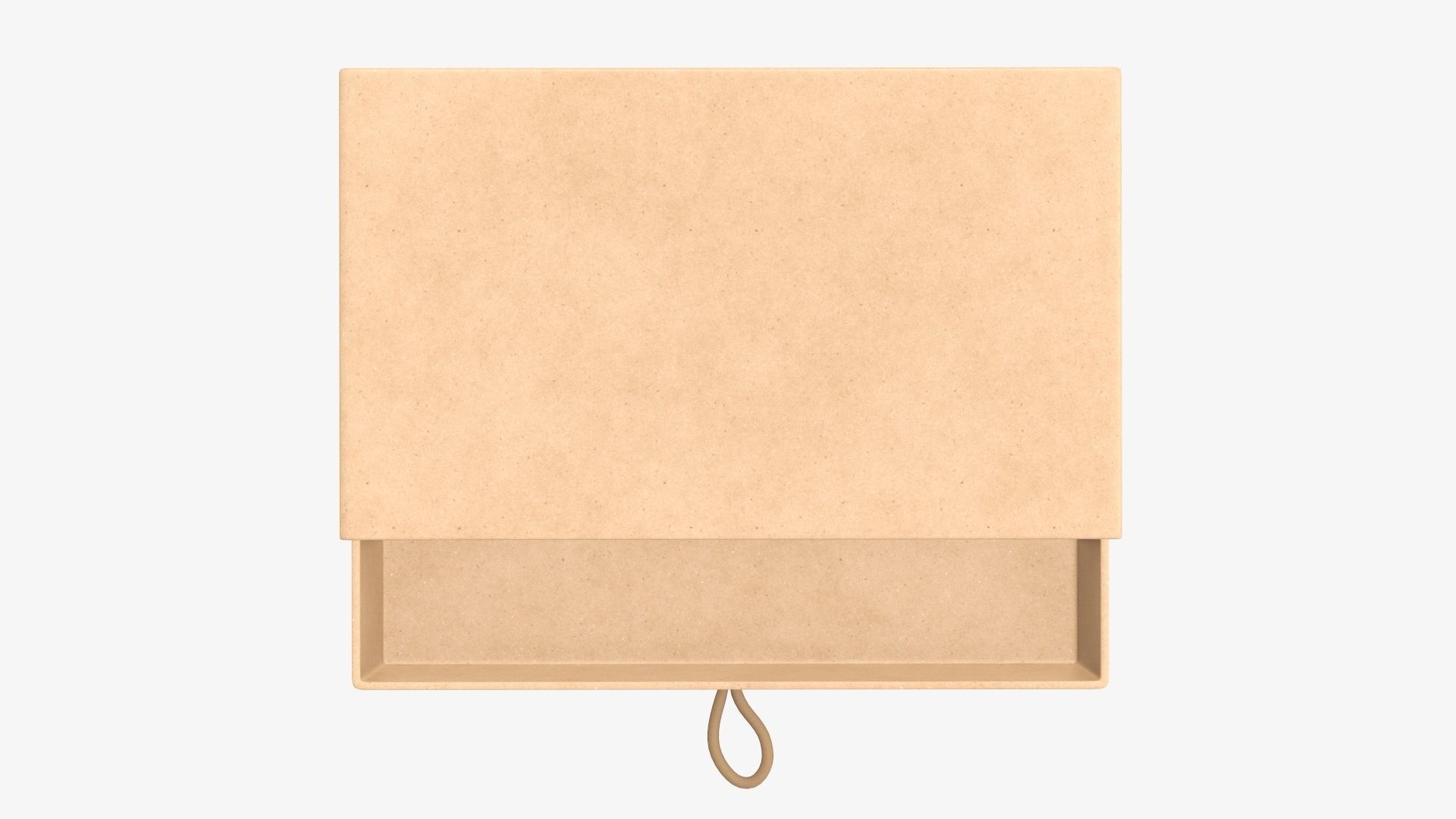 Drawer cardboard gift box 01 3D model_4