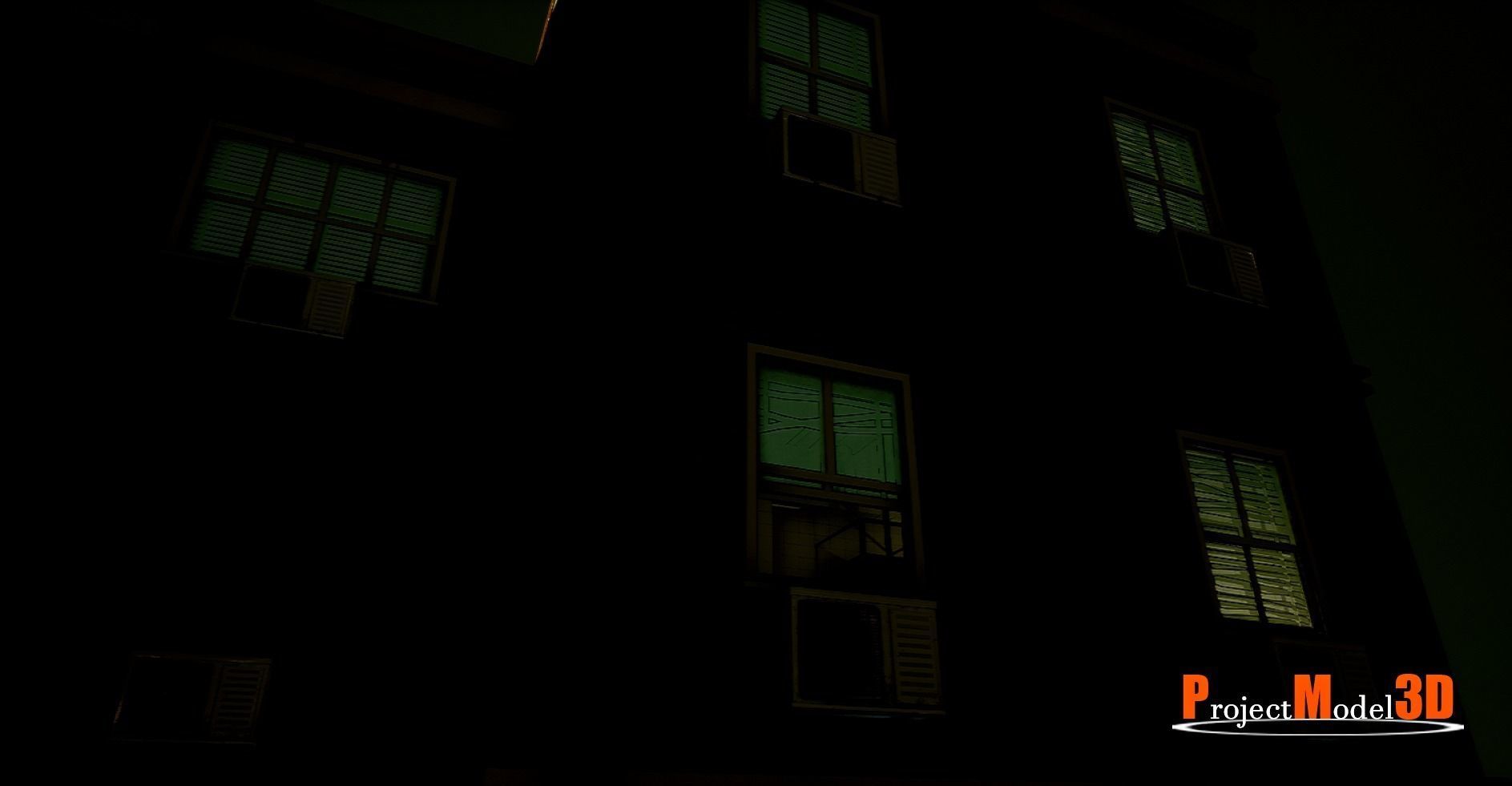 UE4 Modular School Package  Low-poly 3D model_23