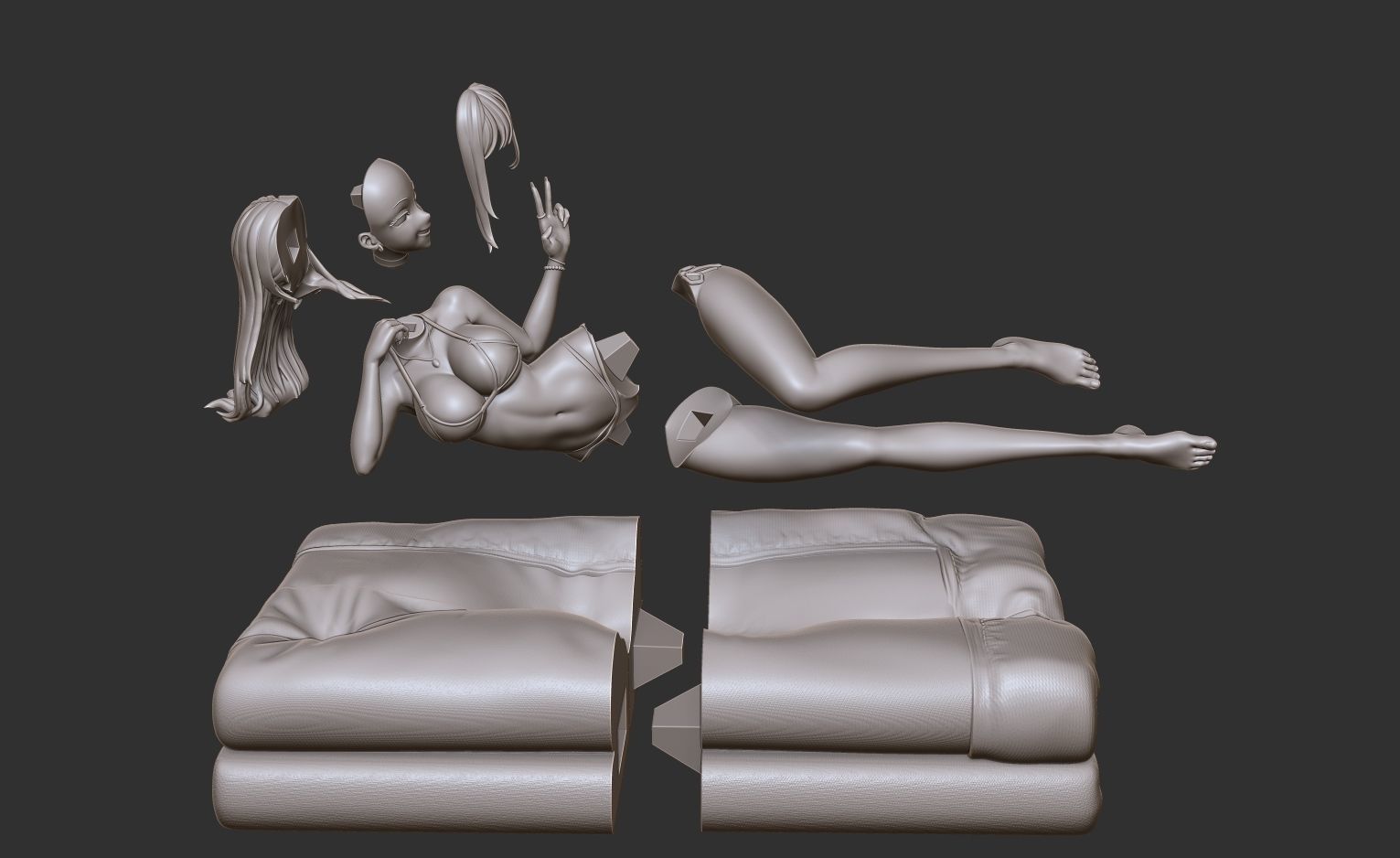 Marin Kitagawa Model 3D print model_11