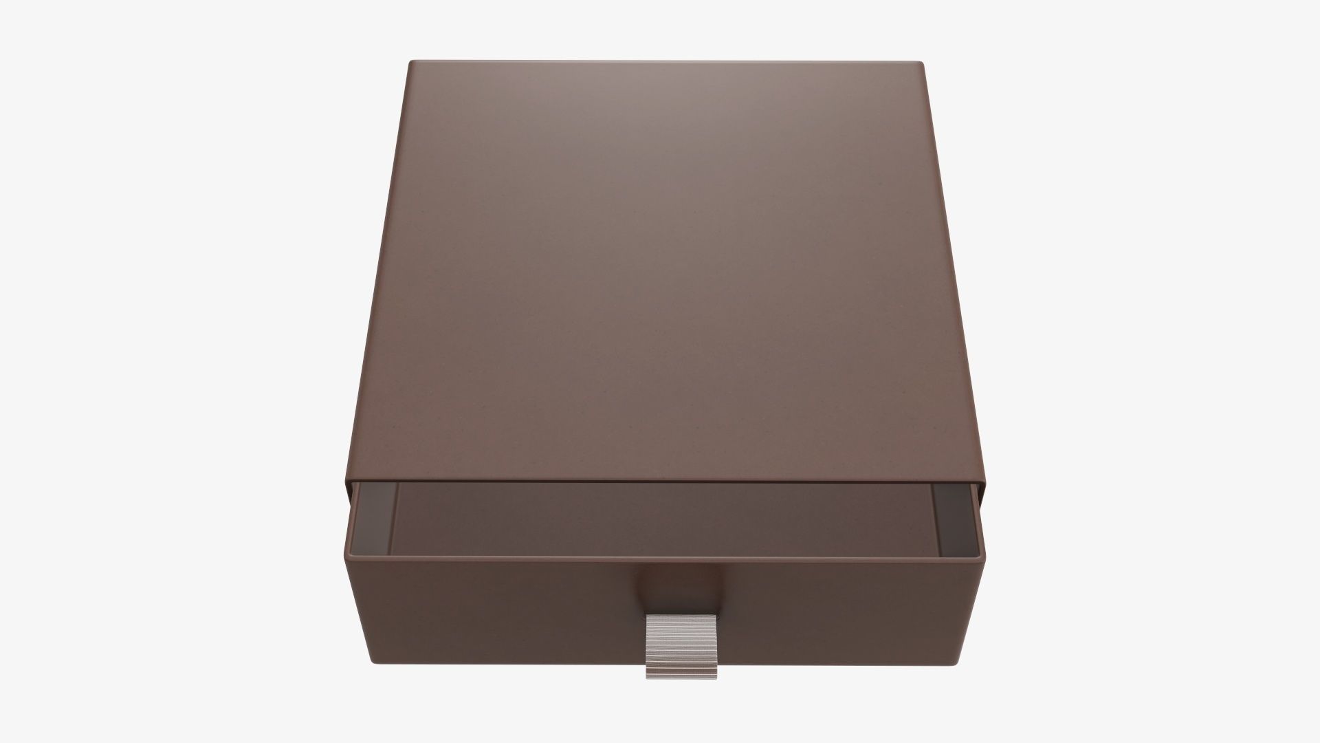 Drawer cardboard gift box 03 3D model_2