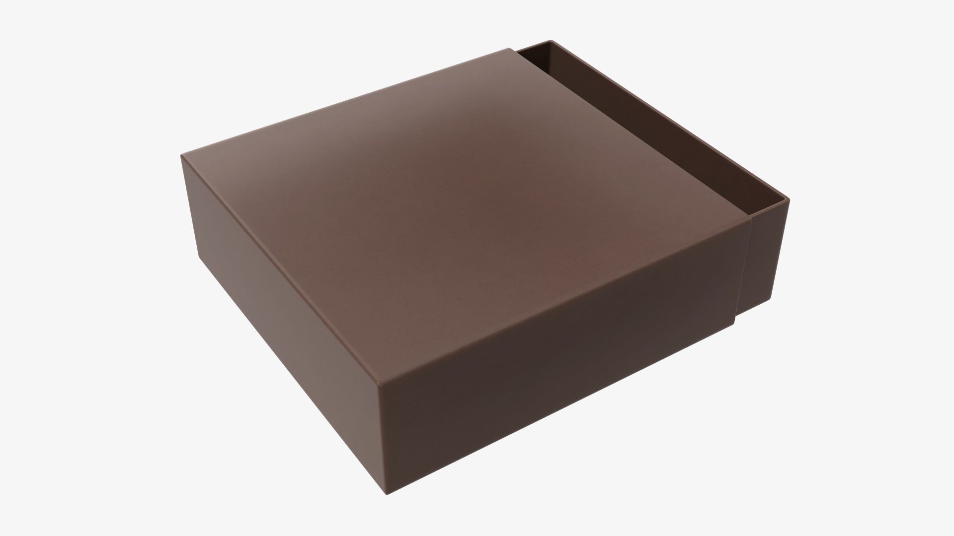 Drawer cardboard gift box 03 3D model_1