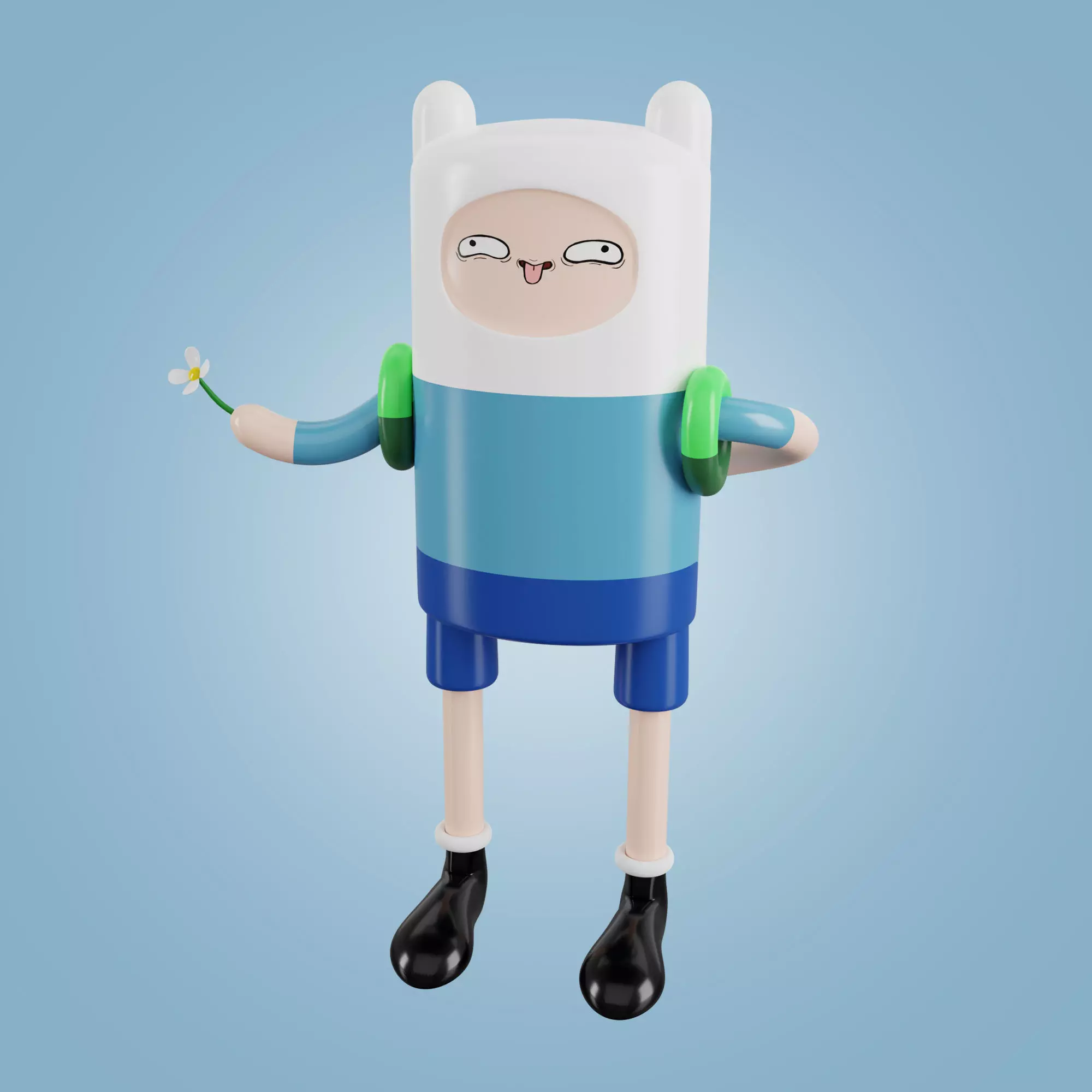 Finn - Adventure 3D model_0