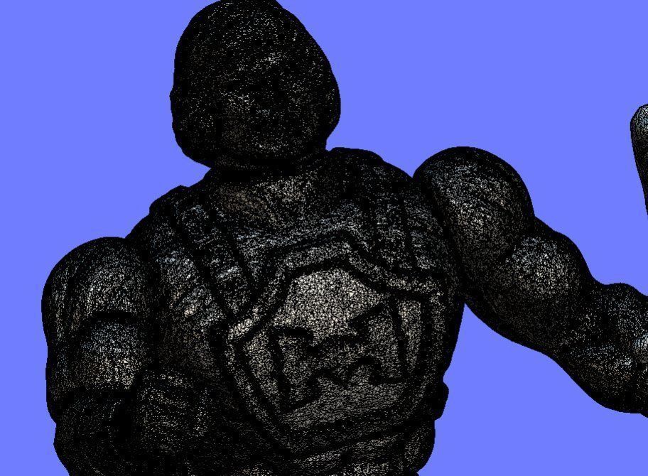 80s MOTU HE-MAN FIGURE - 3D SCAN 3D print model_9