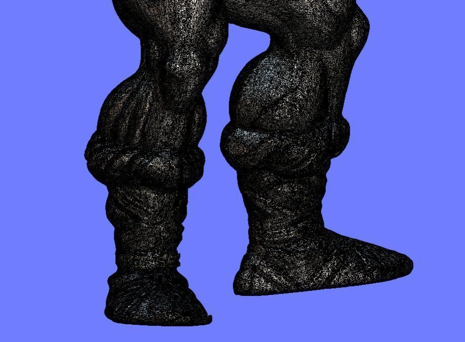 80s MOTU HE-MAN FIGURE - 3D SCAN 3D print model_11