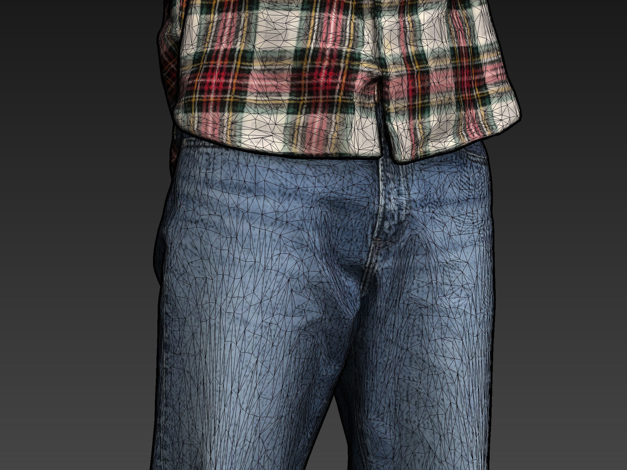 Stylized Man Character 3D model_4