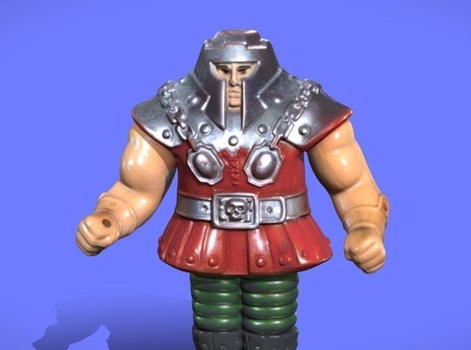 80s MOTU RAM-MAN FIGURE - 3D SCAN 3D print model