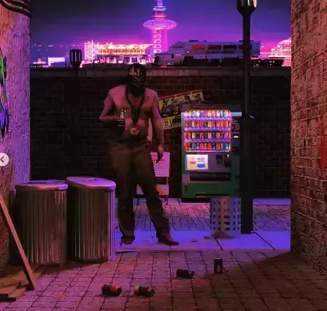 Nighttime dmc ghosts Free 3D model