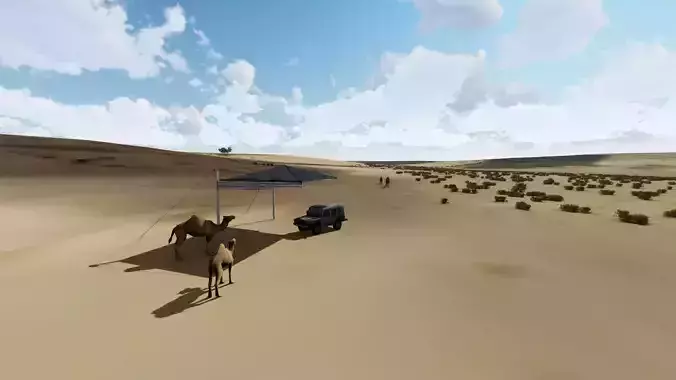 Algeria Desert Landscape