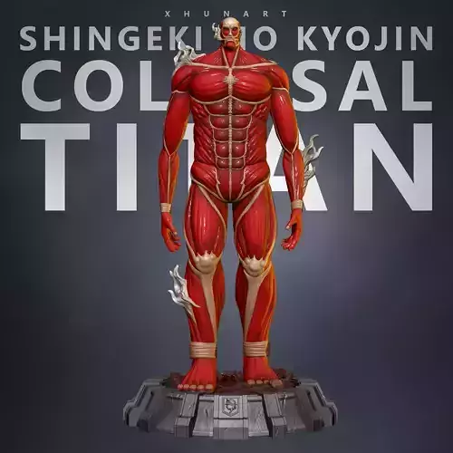 Colossal Titan STL 3D print model