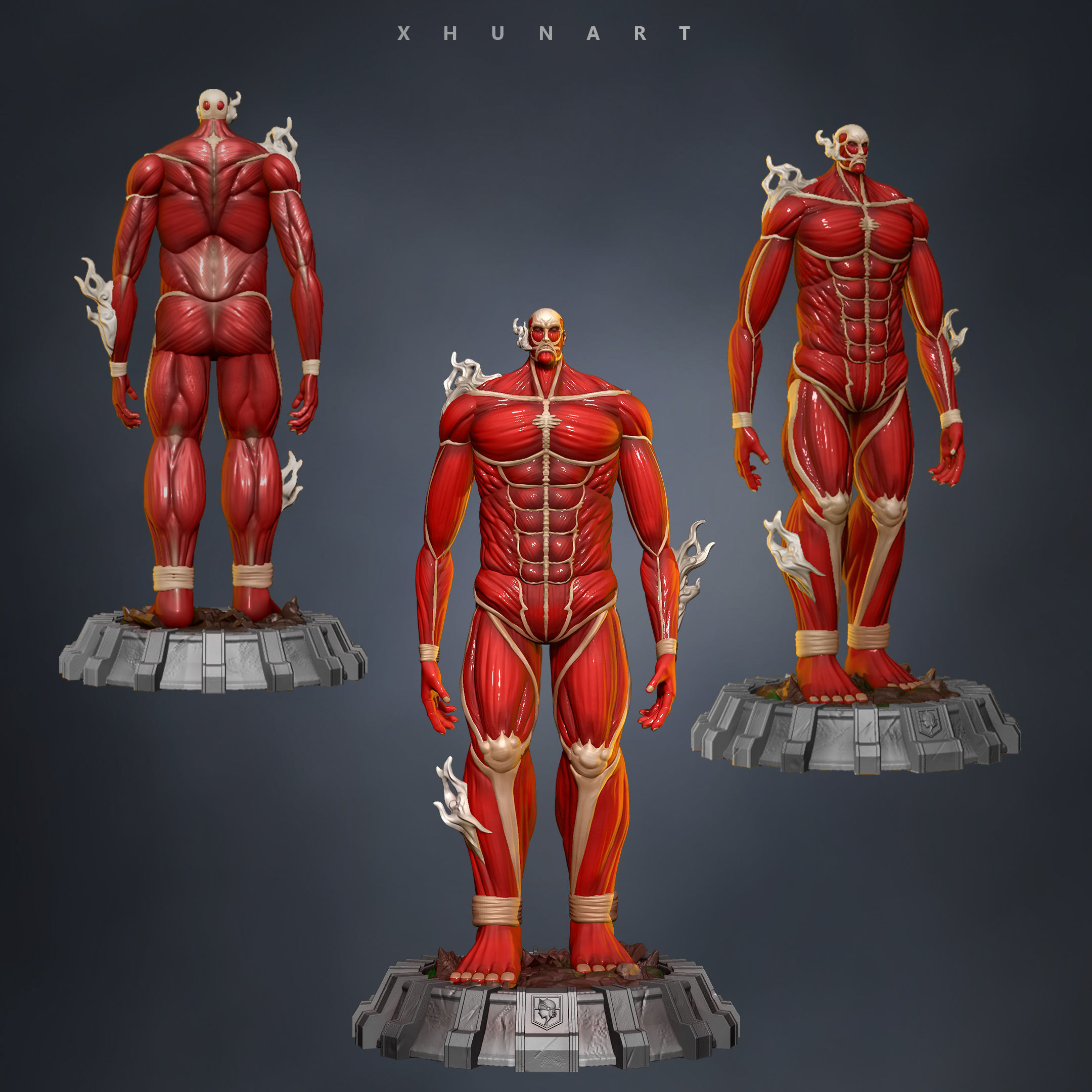 Colossal Titan STL 3D print model_3