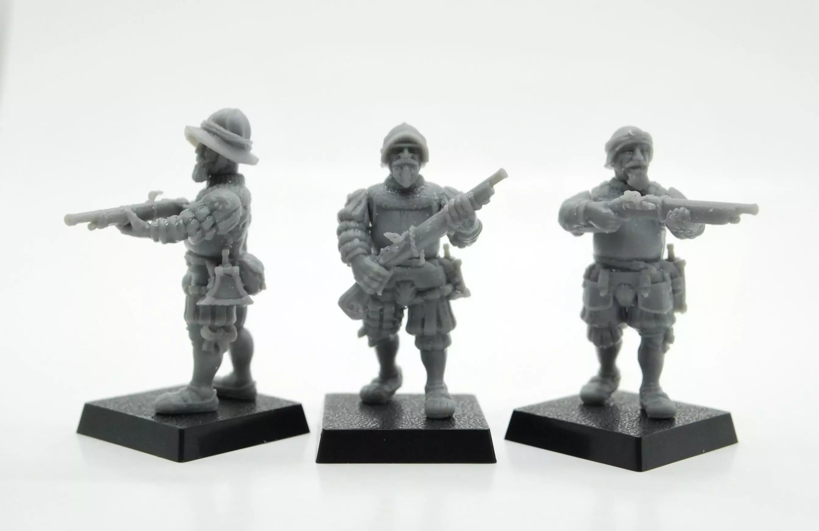 Landsknecht handgunners 3D print model
