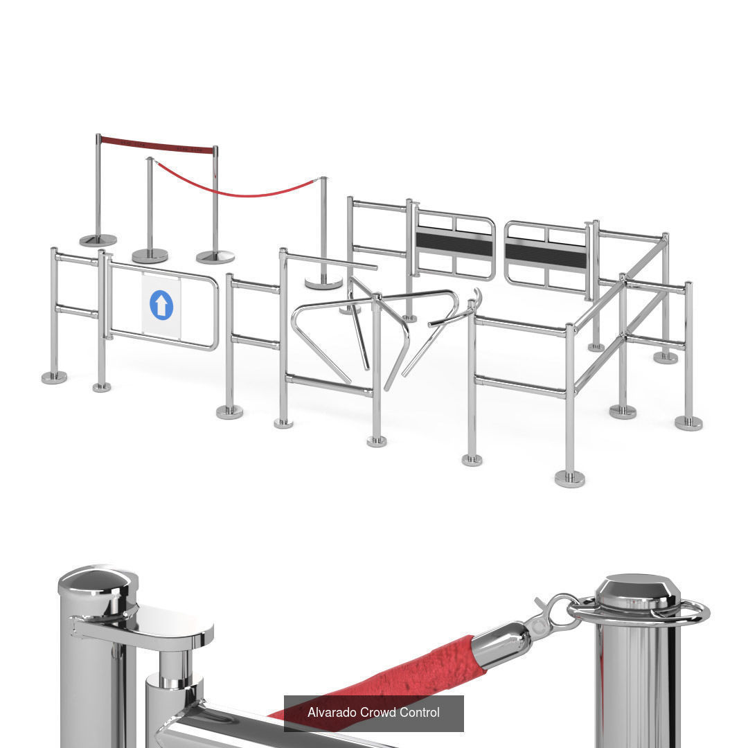 Access control and management system 3D Model Collection_2