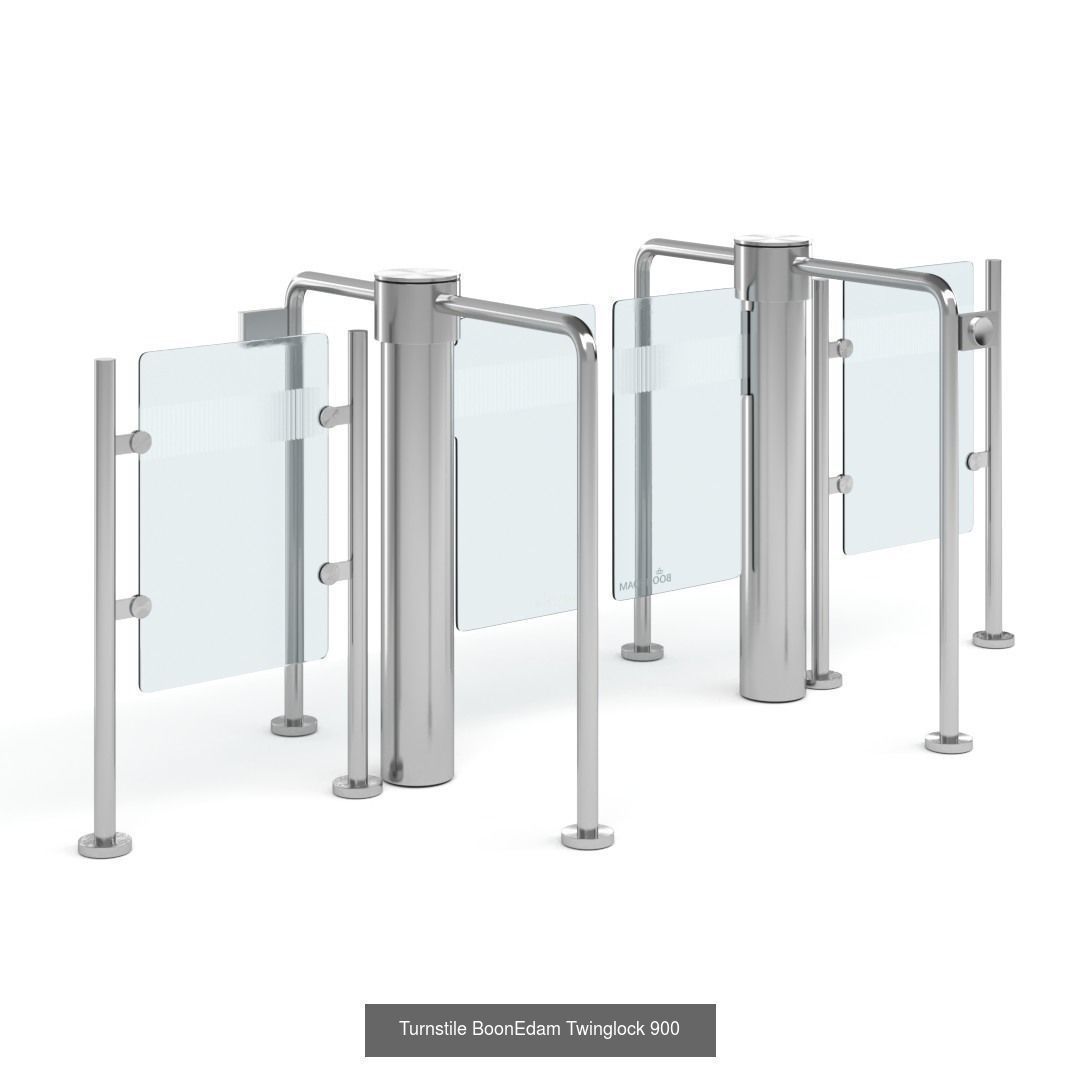 Access control and management system 3D Model Collection_9