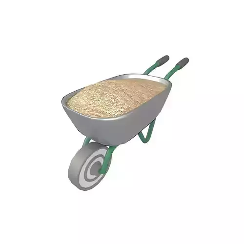 Cartoon Wheelbarrow v2 002