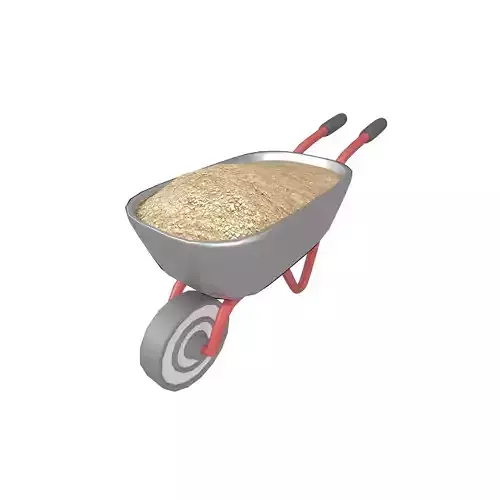 Cartoon Wheelbarrow v2 003
