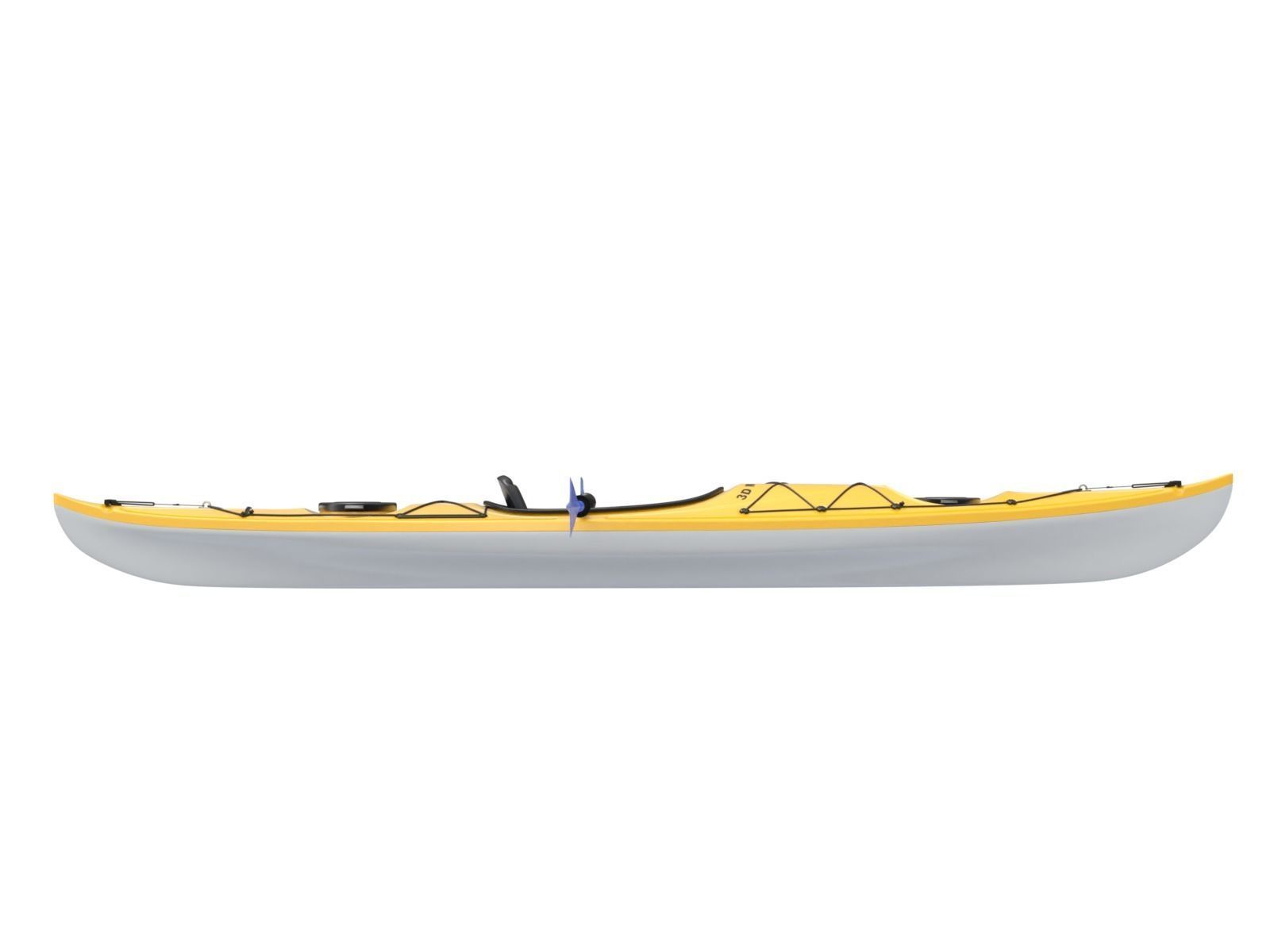 Kayak 3D model_4
