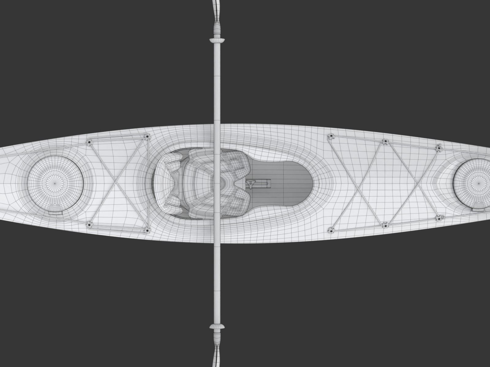 Kayak 3D model_24