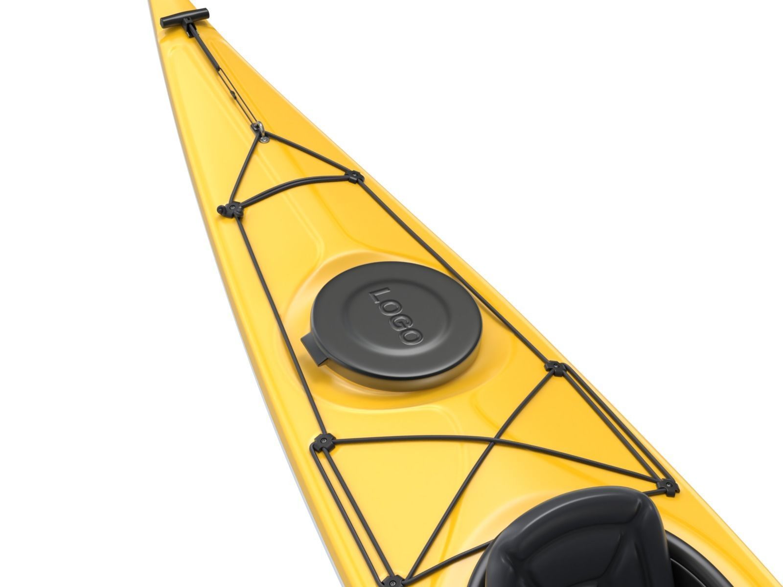 Kayak 3D model_2