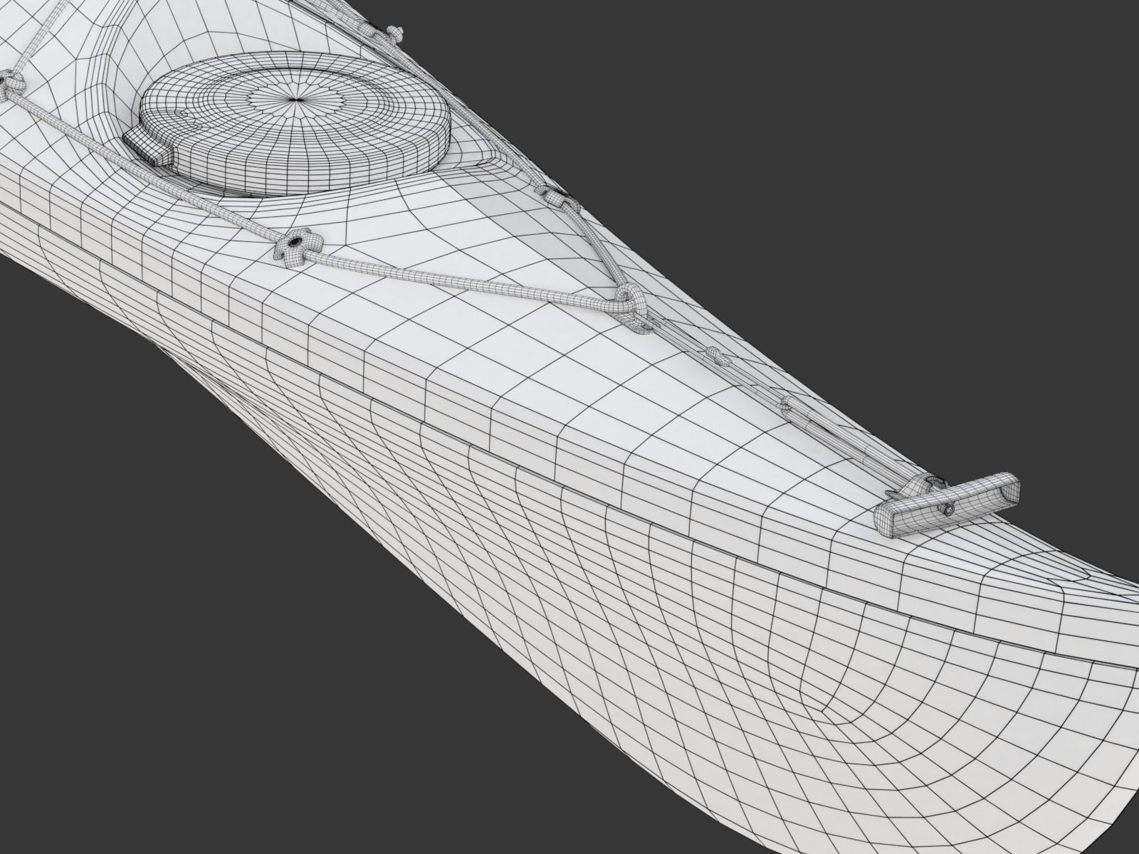 Kayak 3D model_32