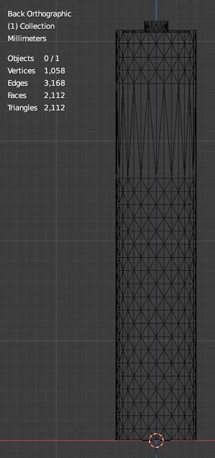 Battery Size AAA 3D model_1