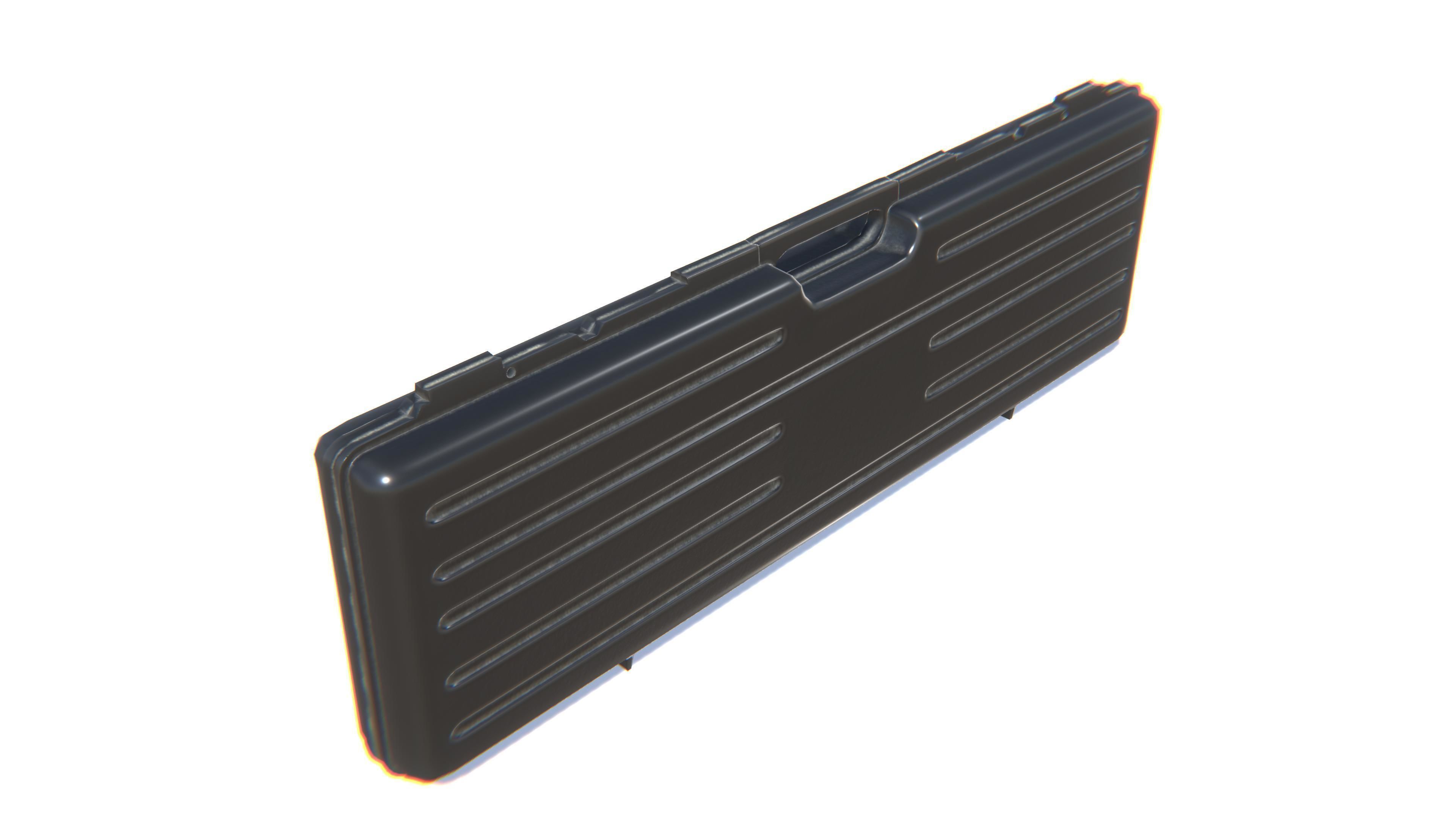 Tactical Rifle Case Low-poly 3D model_3