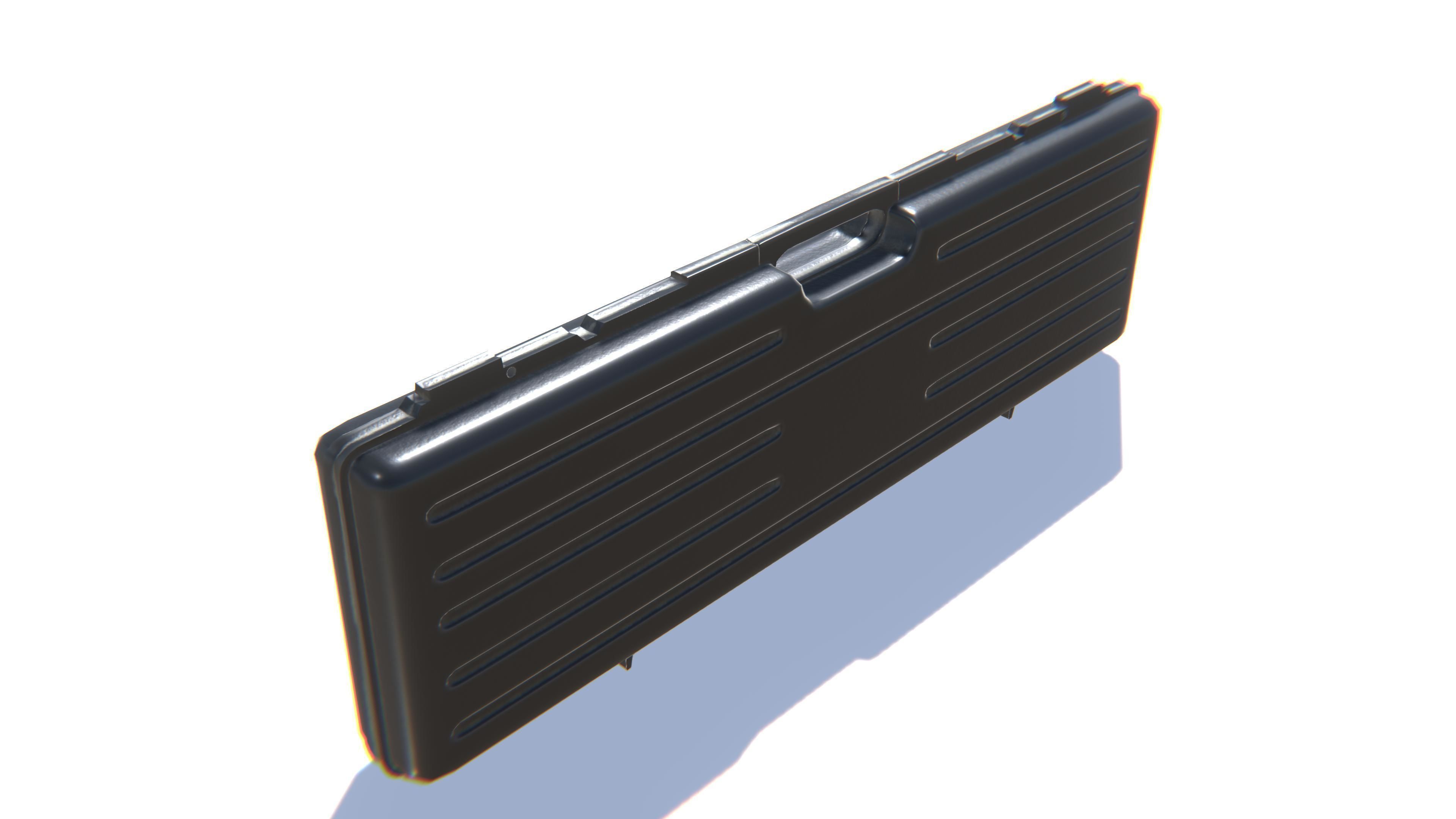 Tactical Rifle Case Low-poly 3D model_7