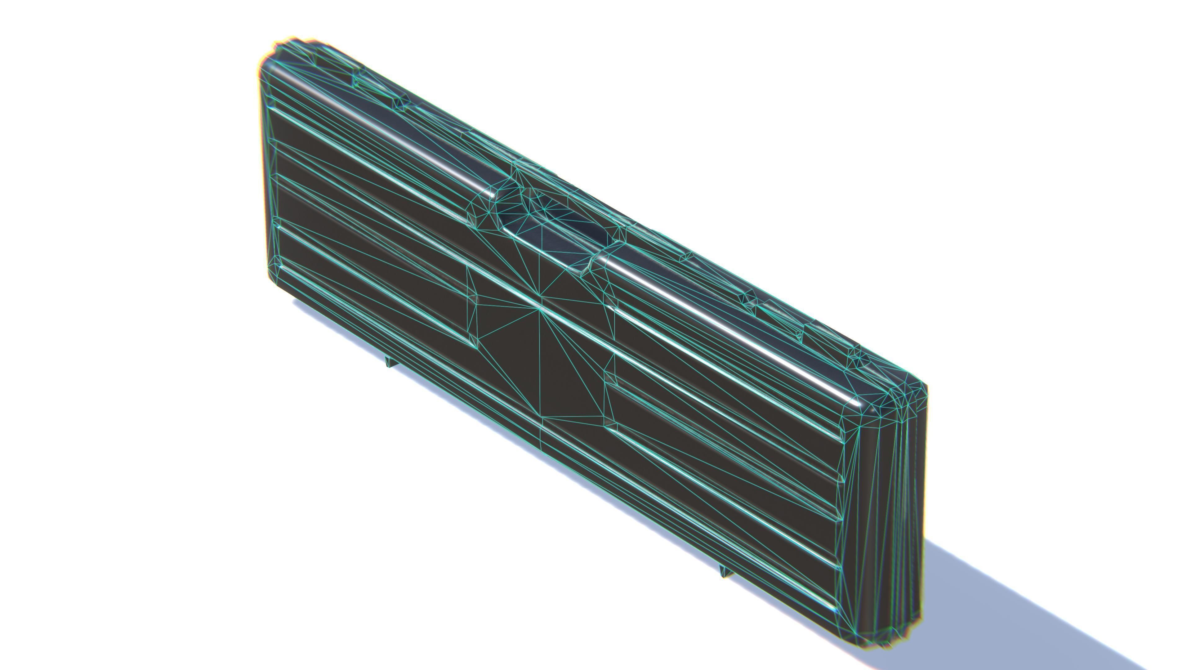 Tactical Rifle Case Low-poly 3D model_27