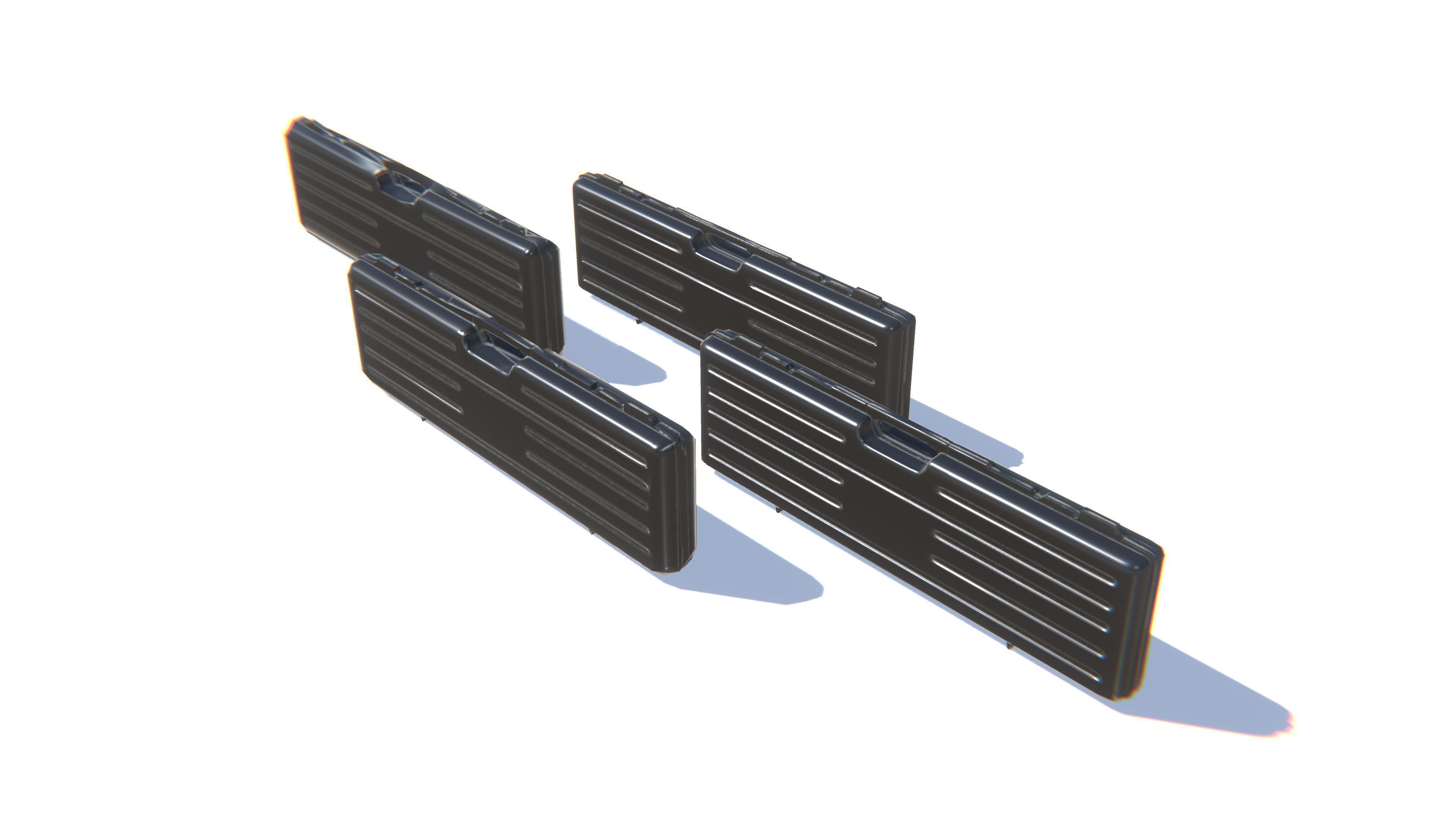 Tactical Rifle Case Low-poly 3D model_24