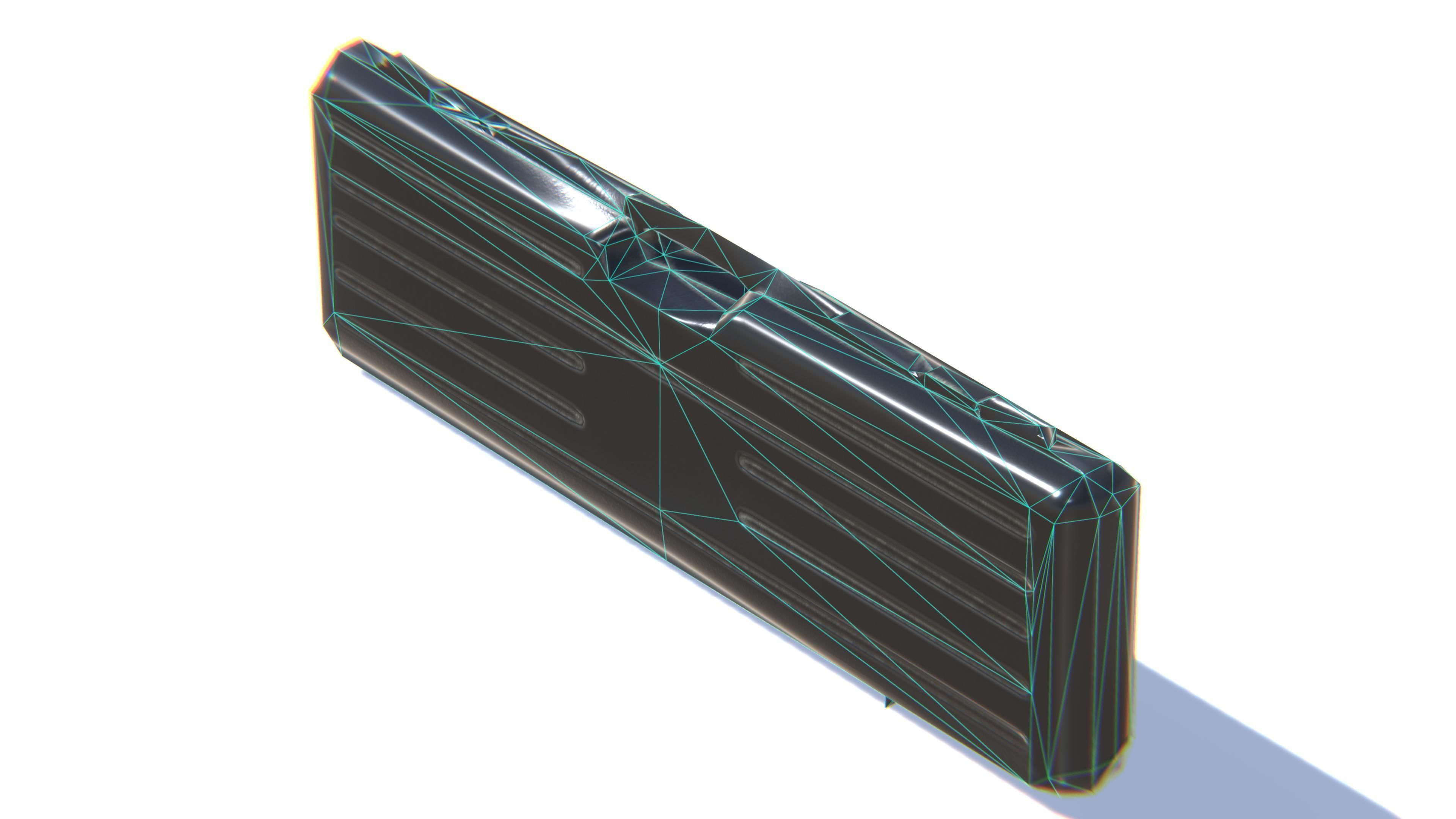 Tactical Rifle Case Low-poly 3D model_29