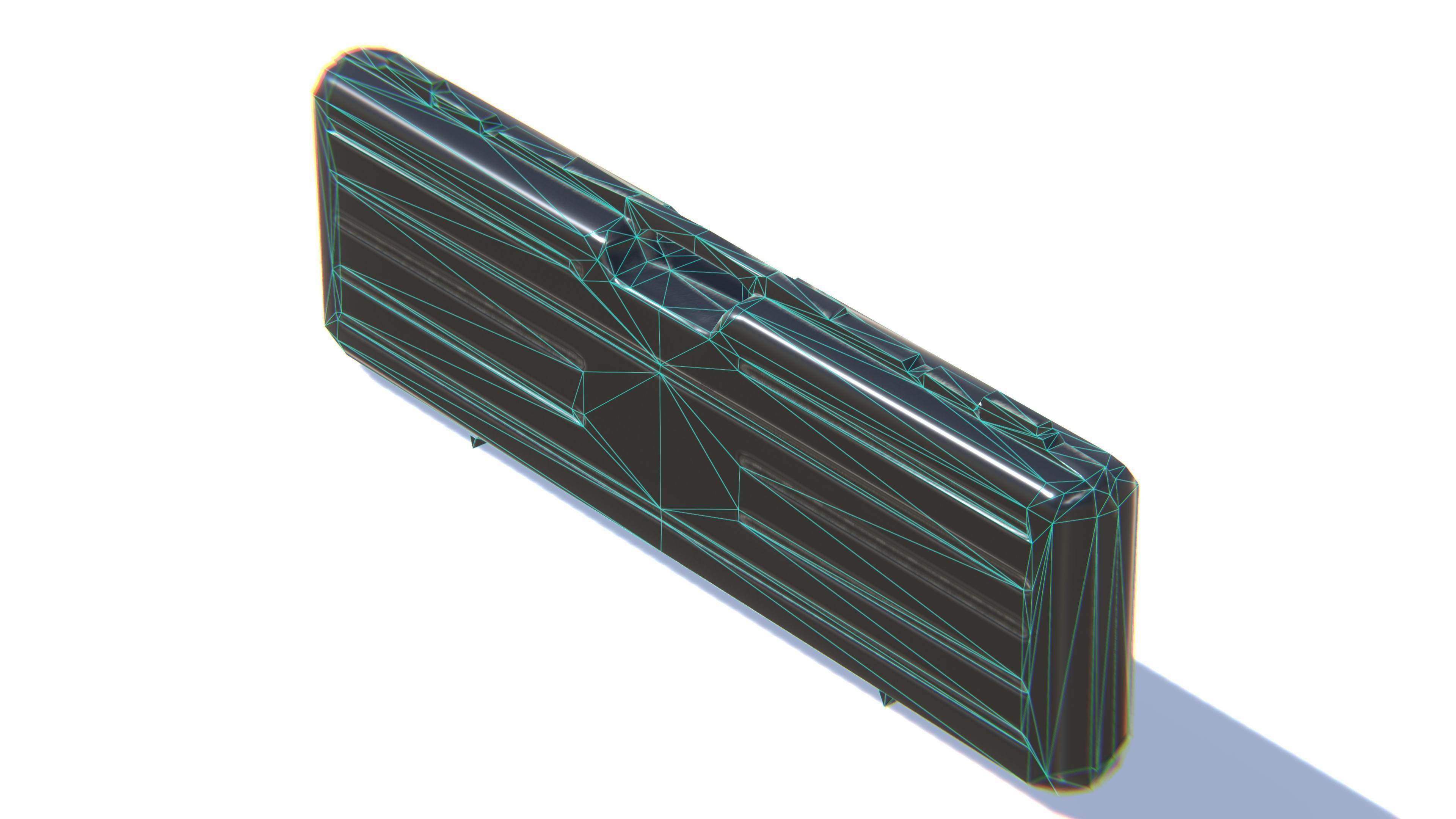 Tactical Rifle Case Low-poly 3D model_28
