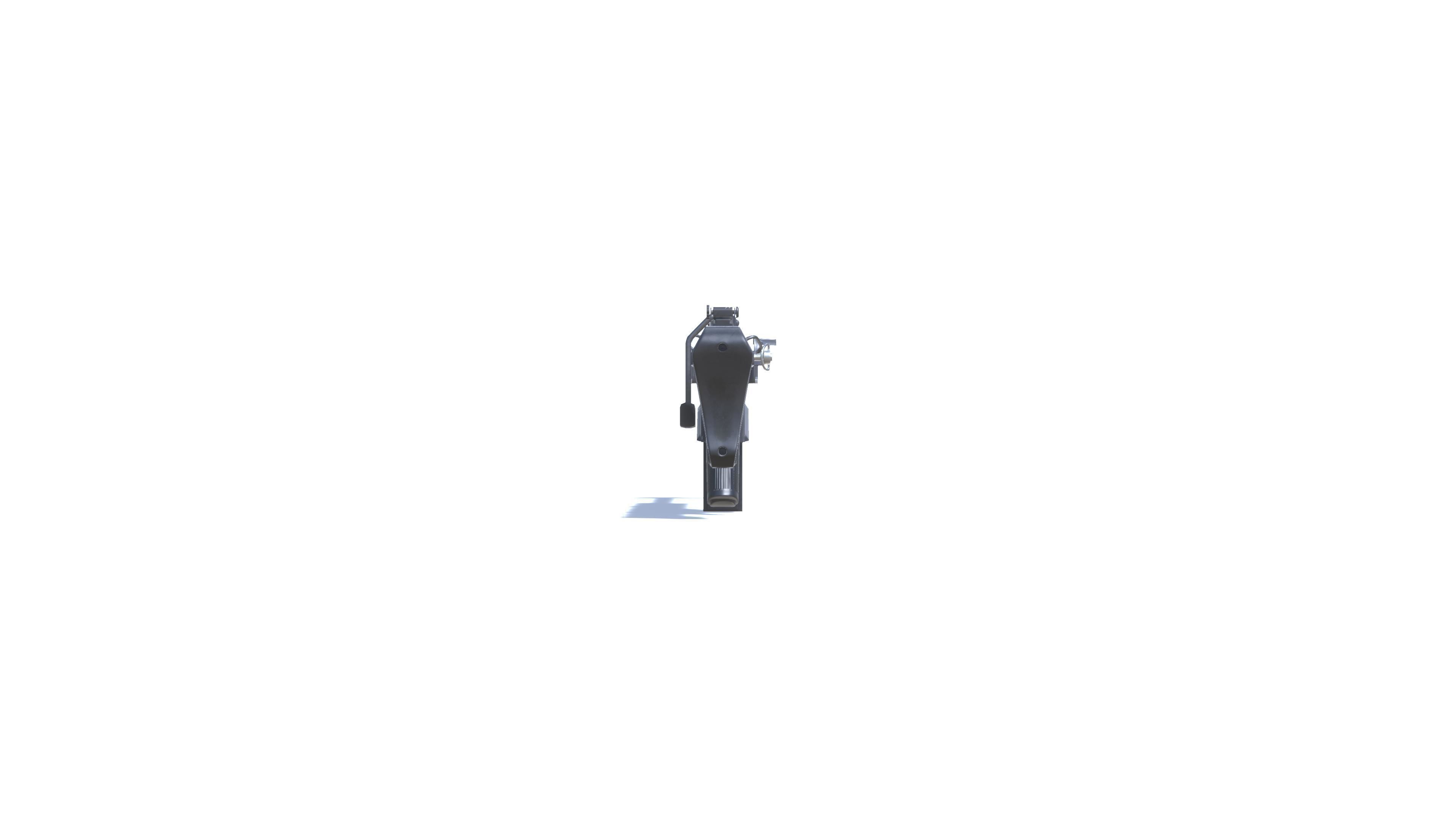 Sniper Rifle M82 Low-poly 3D model_20