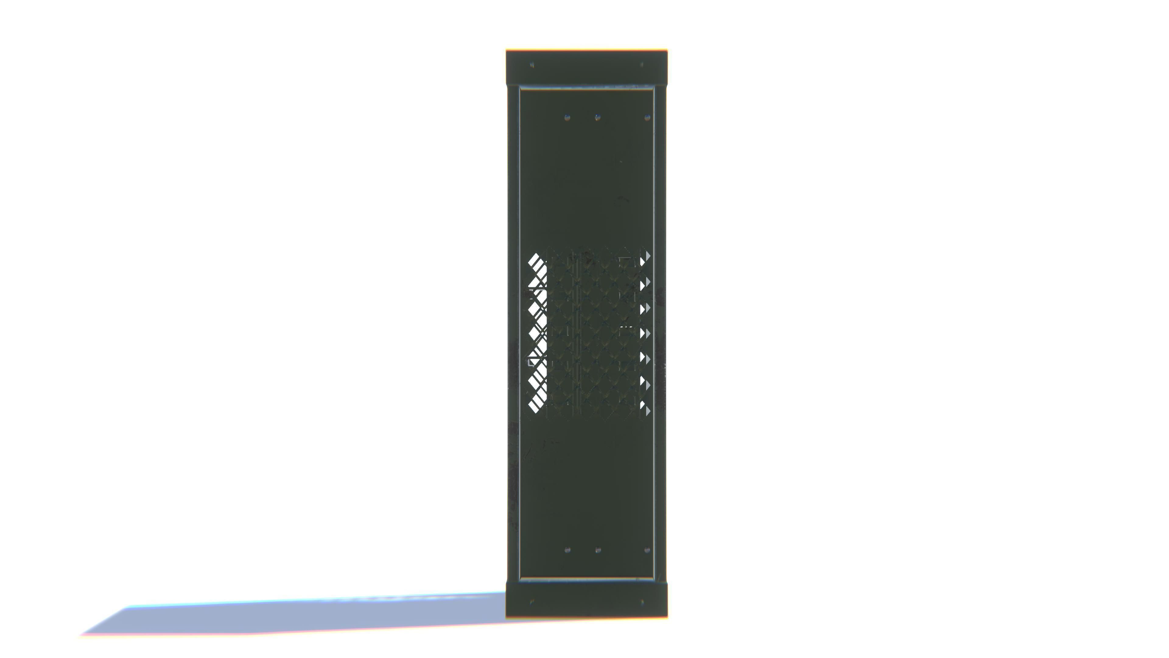 Weapon Storage Low-poly 3D model_21